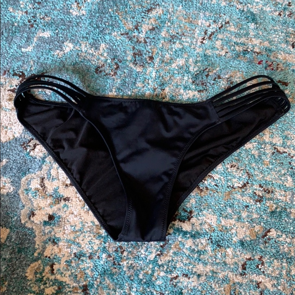 Black swim bottom